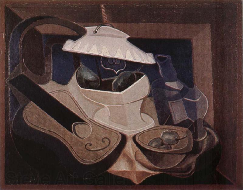 Juan Gris Lamp France oil painting art